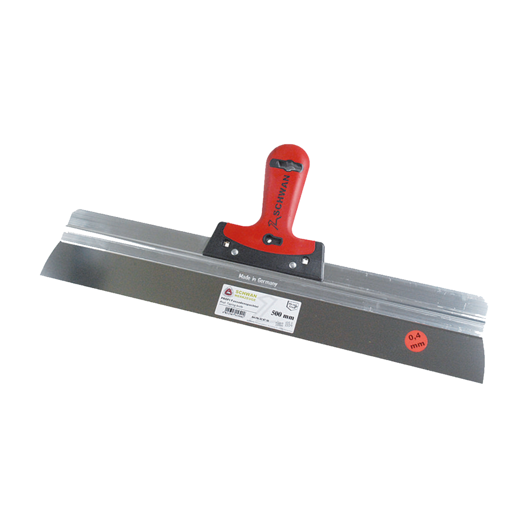 Flächenspachtel SCHWAN 428760 mit Softgriff Rostfrei und Aluhalter 600mm 0,4mm
