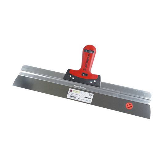 Flächenspachtel SCHWAN 428760 mit Softgriff Rostfrei und Aluhalter 600mm 0,4mm
